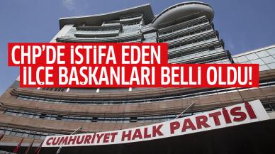 CHP'de milletvekilliği adaylığı için İstanbul'da istifa eden başkanlar belli oldu!