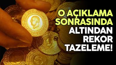 O açıklama sonrasında altın rekor tazeledi! 3 Ocak 2023 Salı altın fiyatları