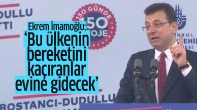 Ekrem İmamoğlu: "Bu ülkenin bereketini kaçıranlar evine gidecek Millet'in hükümeti huzur getirecek"