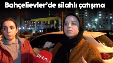 Bahçelievler'de sokak ortasında silahlı çatışma; ev ve otomobildekiler ölümden döndü