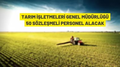 TİGEM 50 sözleşmeli teknik personel alınacak