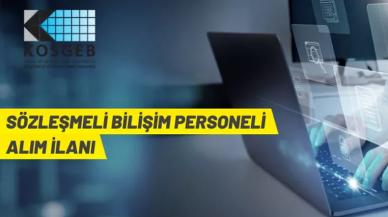 KOSGEB 12 Sözleşmeli Bilişim Personeli alacak