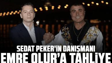 Sedat Peker'in basın danışmanı olarak bilinen Emre Olur'a tahliye