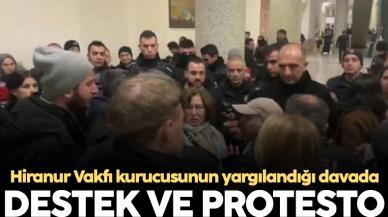 6 yaşında evlendirme davası başladı; Adliye önünde destek ve protesto