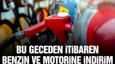 Benzin ve motorinde bu geceden itibaren indirim bekleniyor