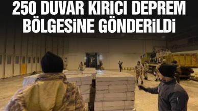 Sanayi ve Teknoloji Bakanlığı 250 adet duvar kırıcı iş makinesini deprem bölgesine gönderdi