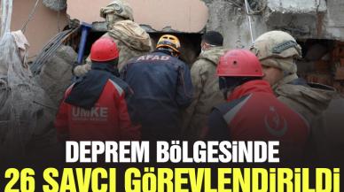 Deprem bölgesinde 26 savcı görevlendirildi