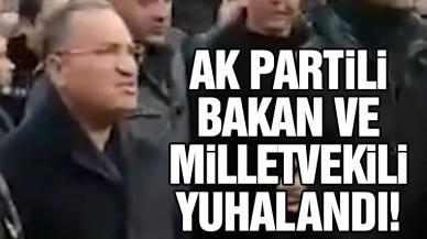 Bekir Bozdağ ve Oya Eronat Diyarbakır'ın Yenişehir ilçesinde yuhalandı