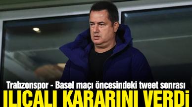 Acun Ilıcalı, Trabzonspor - Basel maçının reklam gelirini depremzedelere gönderecek