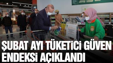 Şubat ayı tüketici güven endeksi açıklandı