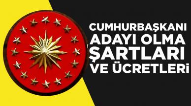 2023 cumhurbaşkanı adayı olma şartları ve ücretleri