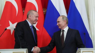 Cumhurbaşkanı Erdoğan ile Putin görüştü