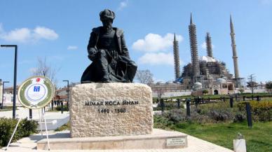 Mimar Sinan, ustalık eseri Selimiye Camii'nin meydanında anıldı