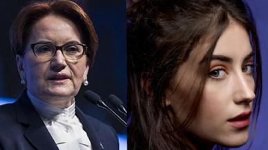 Meral Akşener'den Hazal Kaya'ya destek