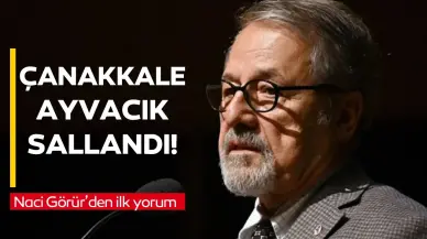 Naci Görür’den Çanakkale Ayvacık depremi yorumu! 27 Ekim Pazar