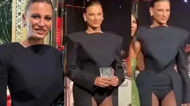 Serenay Sarıkaya’dan Cesur Kostüm Tercihi! Külot Modasına Devam