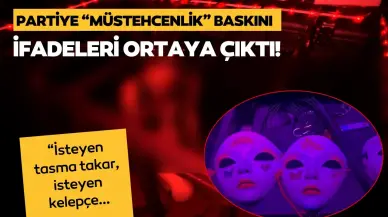 Beyoğlu’nda partiye “müstehcenlik” baskını! İfadeleri ortaya çıktı!