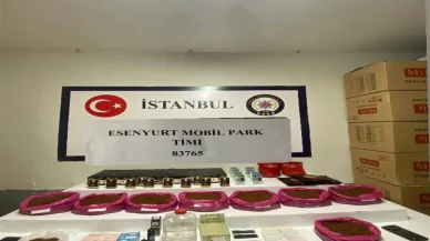 Esenyurt'ta okul çevrelerindeki iş yerlerinde kaçak sigara ele geçirildi