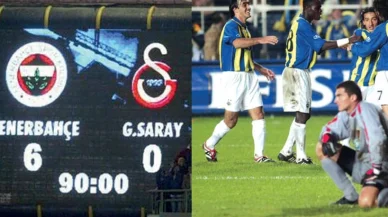 6 Kasım 2002 Fenerbahçe 6-0 Galatasaray maçında golleri kim attı? GS FB kadroları