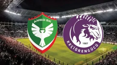 Amedspor - Keçiörengücü Maçı Nereden İzlenir? İlk 11'leri Belli Oldu Mu? TRT Spor Kanalında Mı?