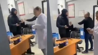 Güngören'deki Aile Sağlık Merkezi'nde hasta, doktora saldırdı! O anlar kameraya yansıdı!