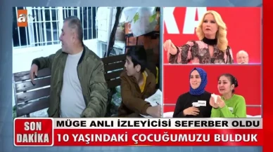 Müge Anlı'nın Programı Bir Çocuğun Daha Hayatını Kurtardı! 10 Yaşındaki Fırat'ın Kayıp Hikayesi