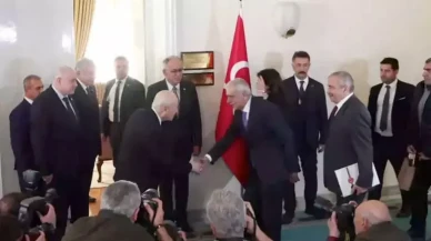 Tarihi anlar! DEM Parti heyeti, Devlet Bahçeli ile görüşüyor