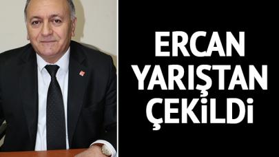 Ali İhsan Ercan yarıştan çekildi