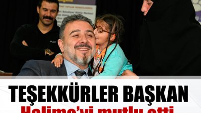 Teşekkürler başkan