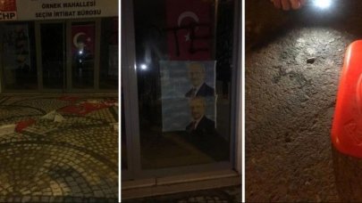 CHP Seçim İrtibat Bürosu'na saldıran 6 kişi gözaltında