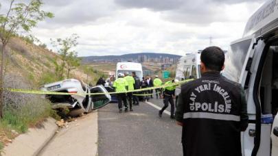 Takla atan araçtaki Tuana öldü, ağabeyi yaralı