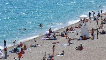 Antalya'da yazı aratmayan görüntüler