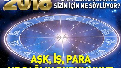 2018 Yıllık Burç Yorumları sizin için ne söylüyor - İş, aşk, para ve sağlık durumunuz burada