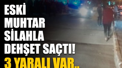 Beylikdüzü Kavaklı'da eski muhtar dehşet saçtı! 3 yaralı var...