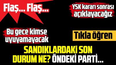 SON DAKİKA! 2023 Cumhurbaşkanı ve Milletvekili Seçim Sonuçları Açıklanmaya Başladı