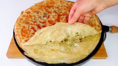 20 dakikada el açması börek yapmak ister misiniz?