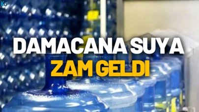 Damacana Su Fiyatlarına Rekor Zam Geliyor! 50 Liranın Altında Su İçmek Artık Hayal… İşte Zamlı Fiyat Listesi