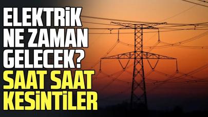 29 Ekim 2023 Pazar BEDAŞ İstanbul elektrik kesintisi listesi!