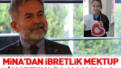 Mina Aydın’dan ibretlik mektup