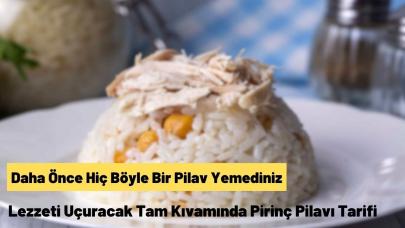 Lezzeti Uçuracak Tam Kıvamında Pirinç Pilavı Tarifi