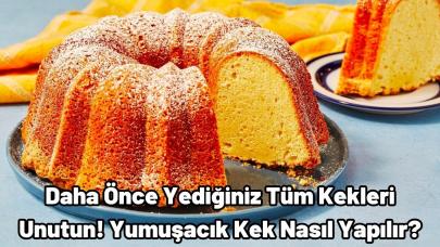 Sünger Gibi Yumuşacık Limonlu Kek Yemeye Hazır Mısınız? Limonlu Kek Nasıl Yapılır ?