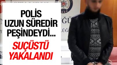 Uyuşturucu satıcısına suçüstü