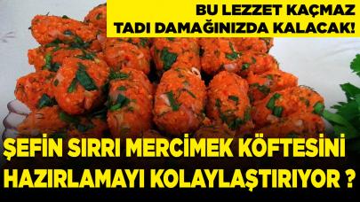 Meğer bu zamana kadar yanlış yapmışız : Mercimek köftesi tarifi!