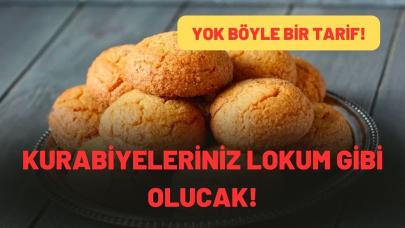 Yok böyle bir tarif : Bu kurabiye ağzınızda dağılacak!