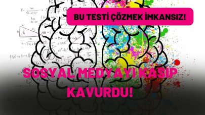 Sosyal medyayı kasıp kavuran zeka testi! Kimse bu testi yapamıyor!