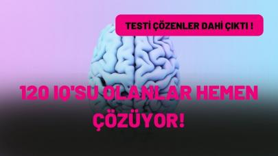 Yalnızca en zeki insanlar bu testi yapabiliyor! Yapabilir misin ?