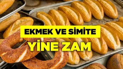 Simit ve ekmekte zamlı fiyat uygulanmaya başladı