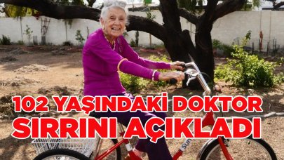 102 yaşındaki doktor uzun yaşamın sırrını açıkladı