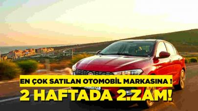 Fiat`tan otomobillere 2 haftada 2. zam geldi!