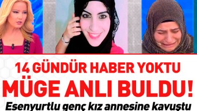 Müge Anlı 14 gündür haber alınamayan Melek Tunç'u buldu!